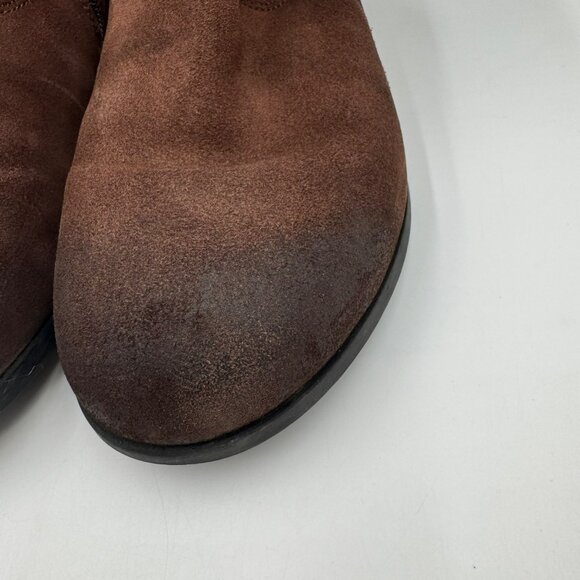 Birkenstock Espresso Brown Suede Sarnia Slouch Ankle Boots Womens Sz 39/US 8-8.5 - Picture 5 of 11